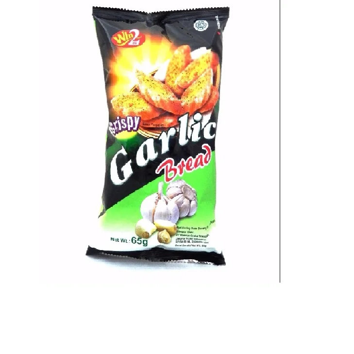 Win2 Delicious Bags Of Garlic Bread Toast 65g utter Bag Cookie Ordinary Sea Keto Cake Packing Milk Gluten Packaging Soy Baking B