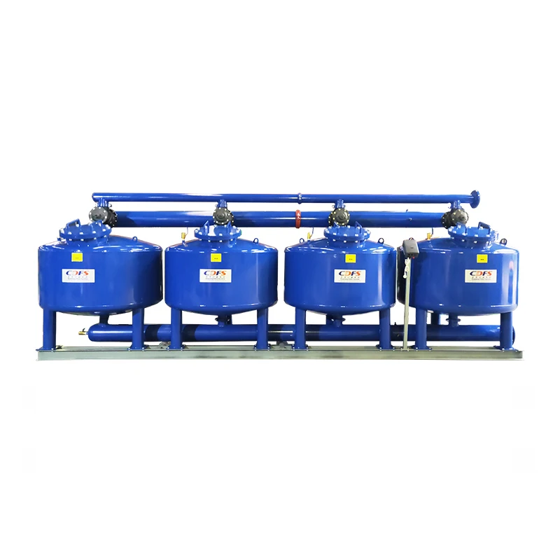 Water Treatment Machinery Automatic Backwash Sand filter for Industrial Cooling Tower Filtration