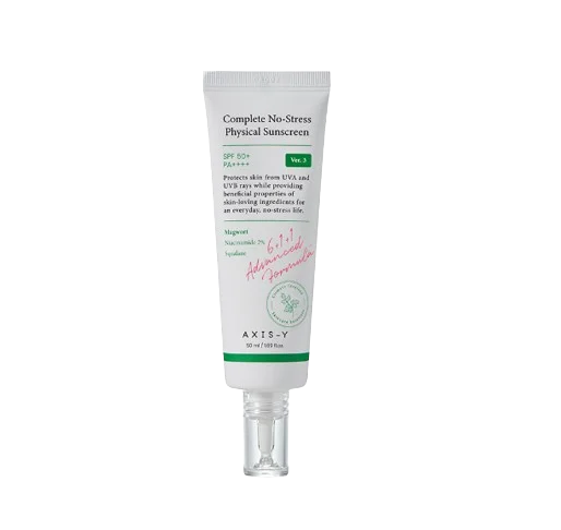 Complete No-Stress Physical Sunscreen 50ml Axis Y KOREAN COSMETICS WHOLESALE BUSINESS Supplier Original 100% 8809634610119