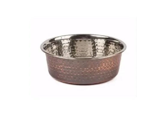 Handmade Antique Stainless Steel Bowl Stylish Modern Elegant Contemporary Heavy Quality Dog Feeding Bowls