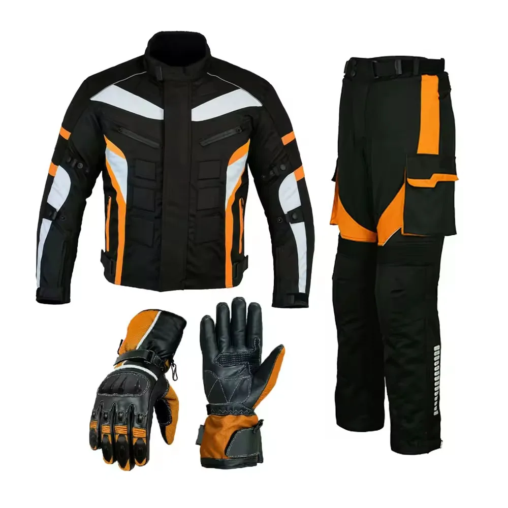 100% customized quick dry auto Cardura motor bike racing suit for men full safety suit whole sale rate from Pakistan