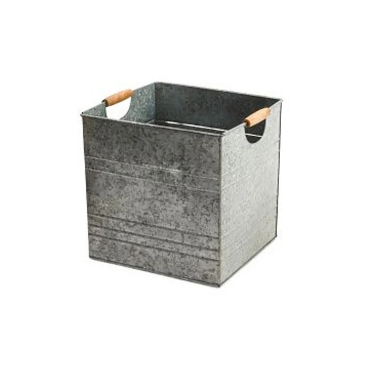 Galvanized Caddy Holder Set of 4 New Metal Galvanized Caddy Holder For Kitchen Ware New Metal Cutlery holder In Wholesale Price