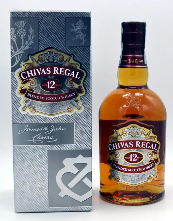 100% low price Chivas Regal 12 Year Old Blended Scotch Whiskey 1L / Wholesale Chiva Regal 12 Years Old 1L