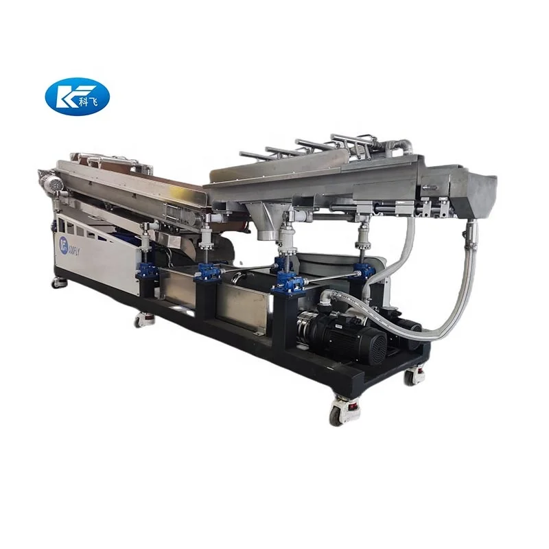KEFEI V shape conveying belt granulation series