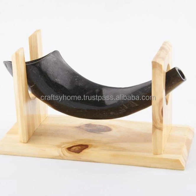 Ram Horn Shofar Natural Horn Shofar For Blowing Top Quality Kosher Shofar Kudu Polished Ram Horn at Low Price