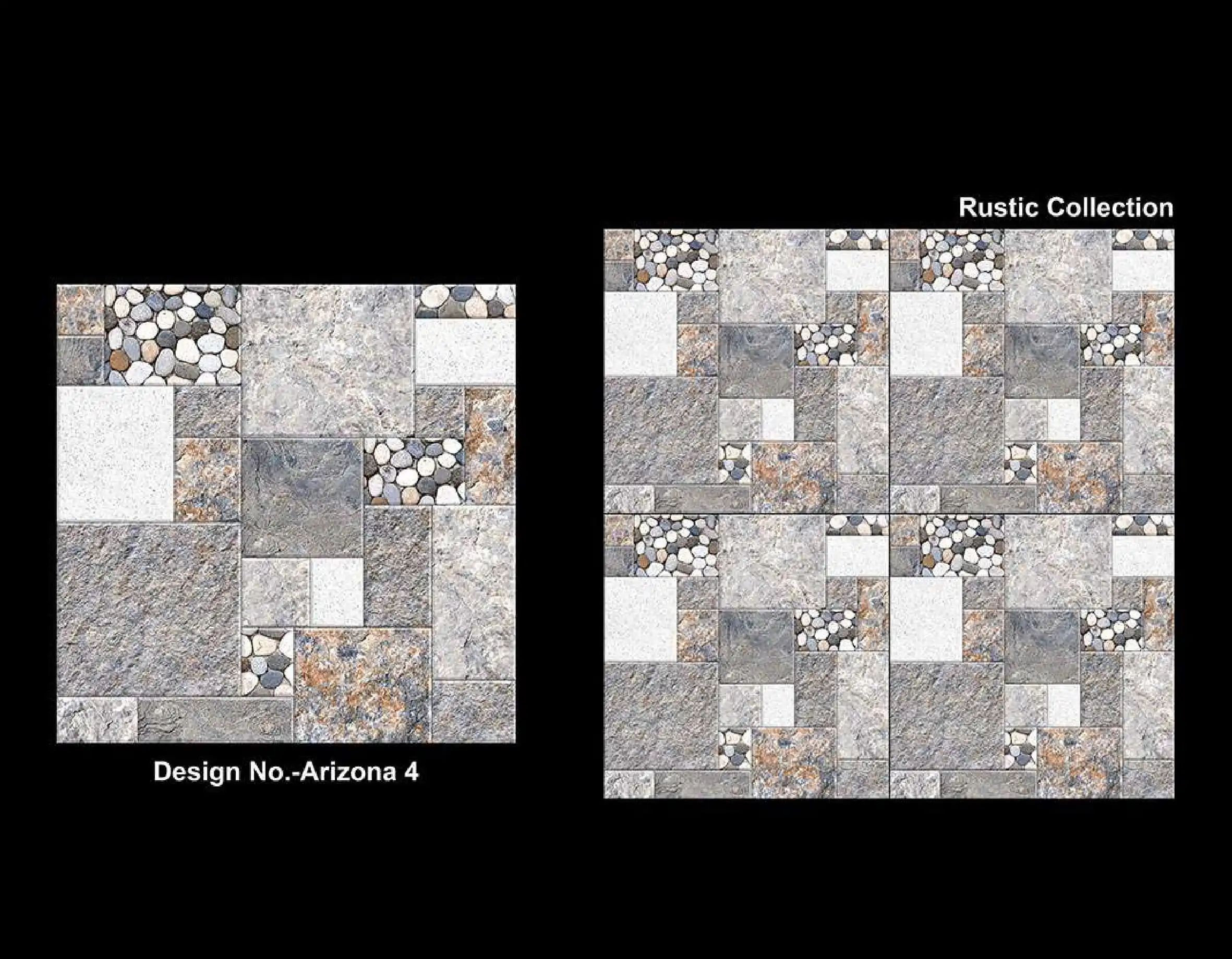 400X400mm Ceramic light dark grey Matt finished rustic porcelain interior floor tiles for farm house office hospital apartment