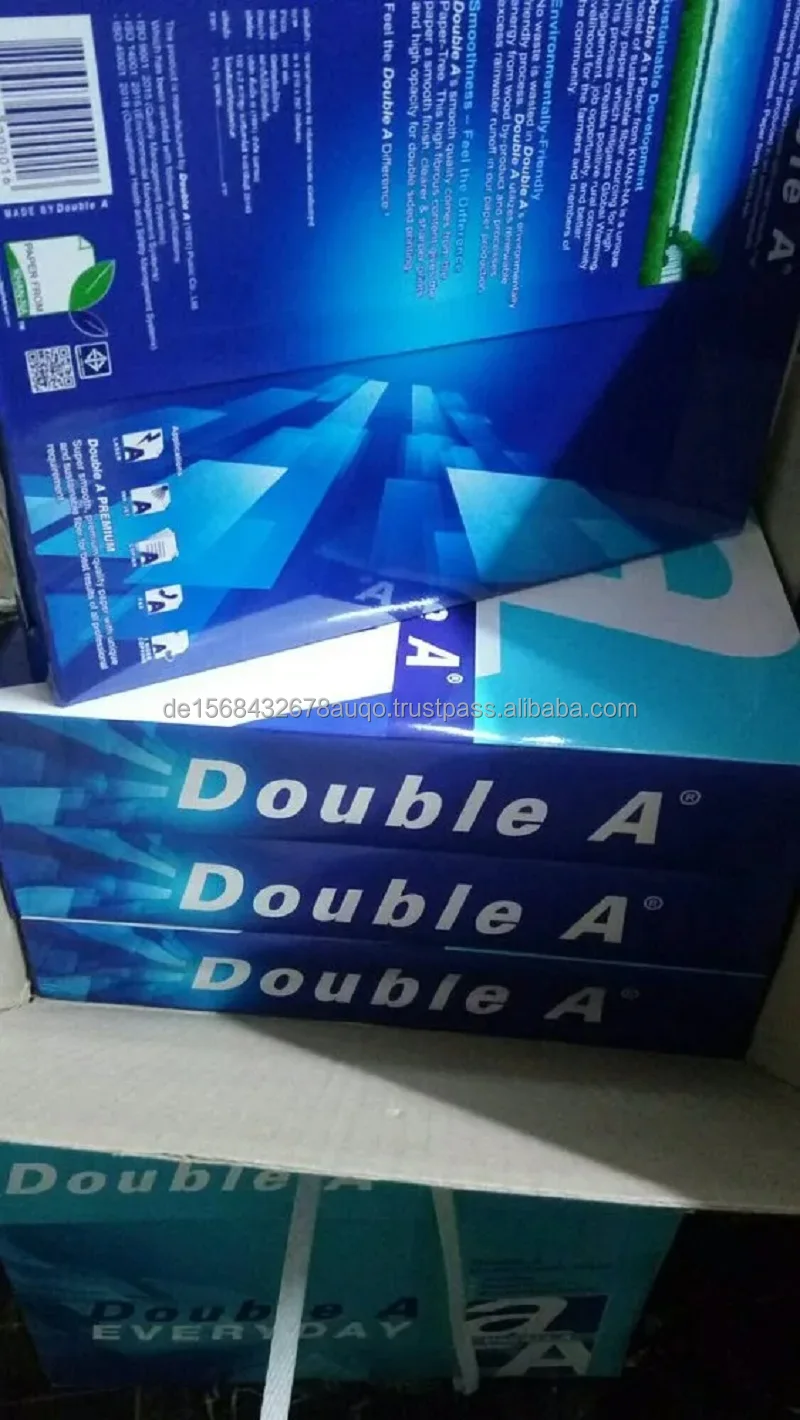 Best Price A4 White Office Printing Paper 500 Sheets Multi-Purpose Copy Bond High Quality 80gsm 70gsm Paper