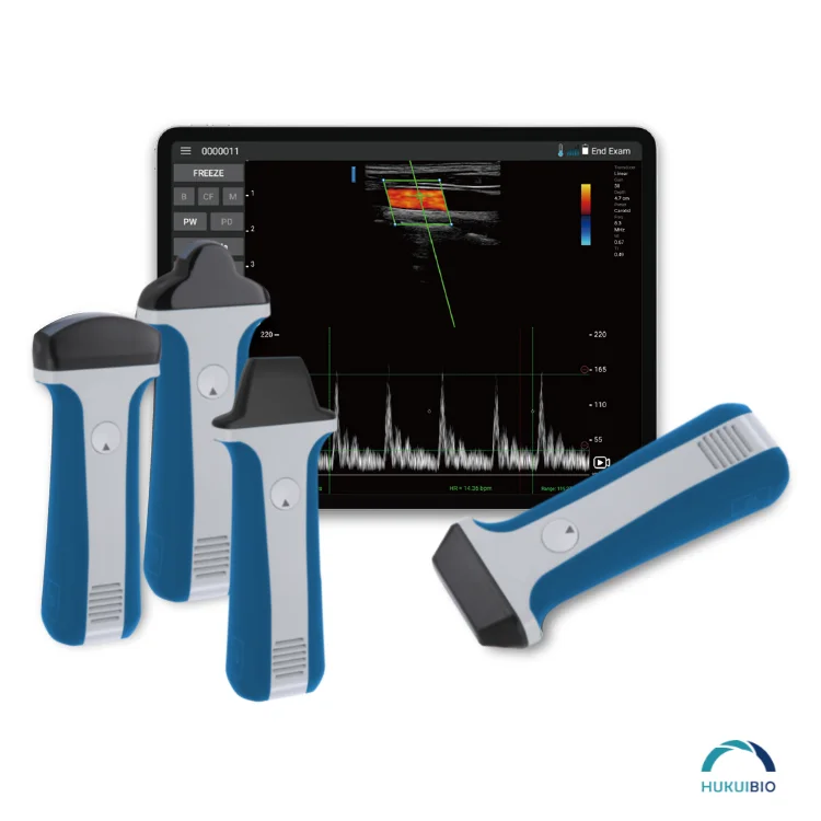 Factory Manufacturing High Quality Wireless 128 elements Linear Veterinary Held Ultrasound