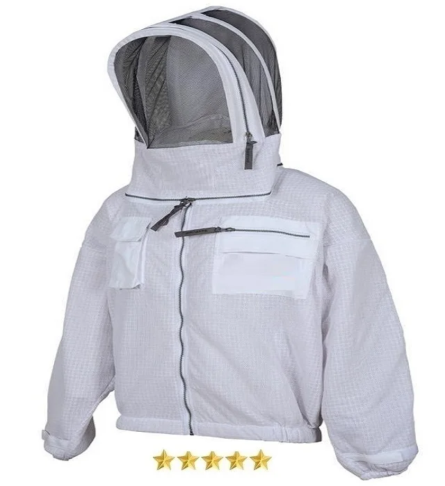 Air Mesh Ventilated Beekeeping Suit With Fencing Veil Factorcy Price