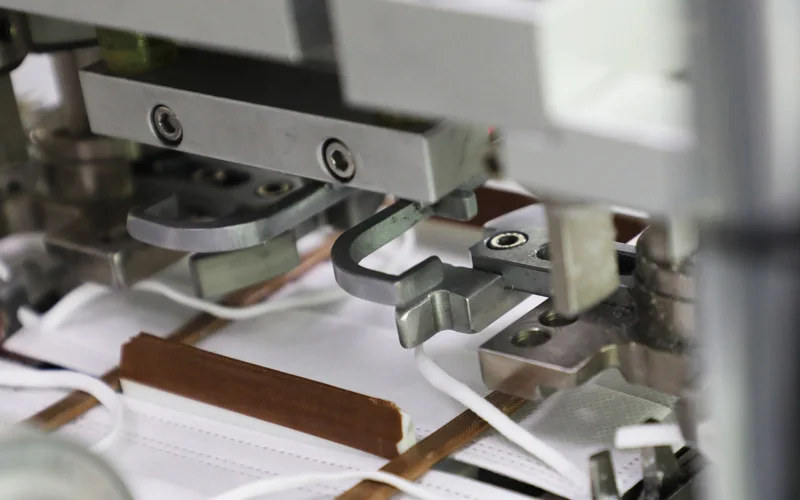 Spot Shipping Inner Earloop Folding Mask Machine Surgical Mask Making Machine Face Medical Mask Machine