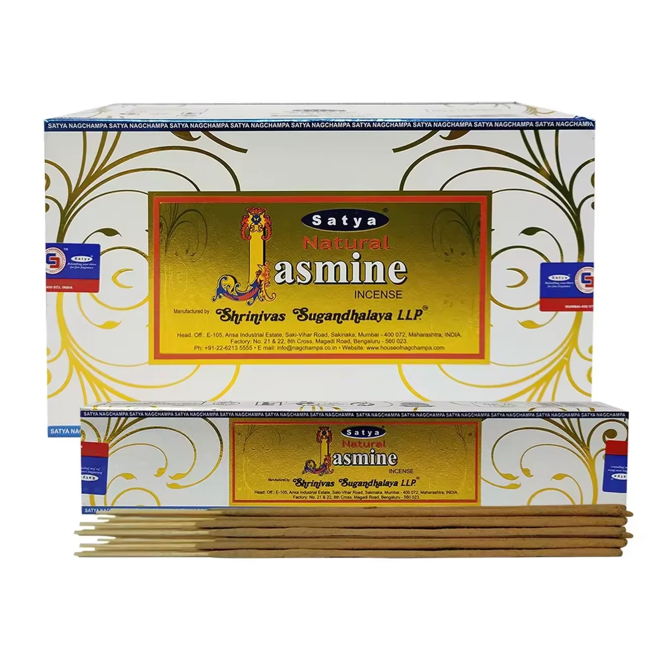Affordable Prices Original Jasmine Satya Nag Champa Incense Sticks With Long Lasting Fragrance Incense Sticks