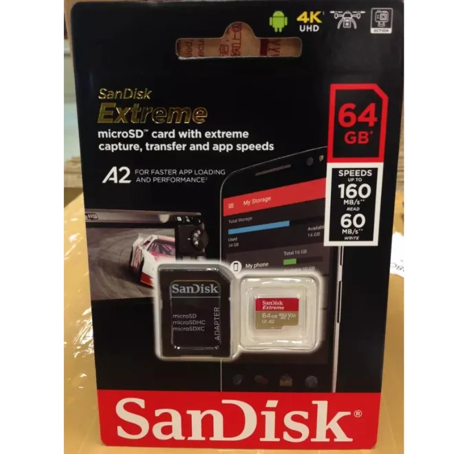SanDisk Extreme Flash Memory MicroSDXC cards 512GB