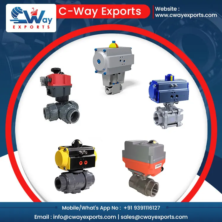 Pneumatic Actuator Ball Valve And Other High Quality Industrial Use Valves
