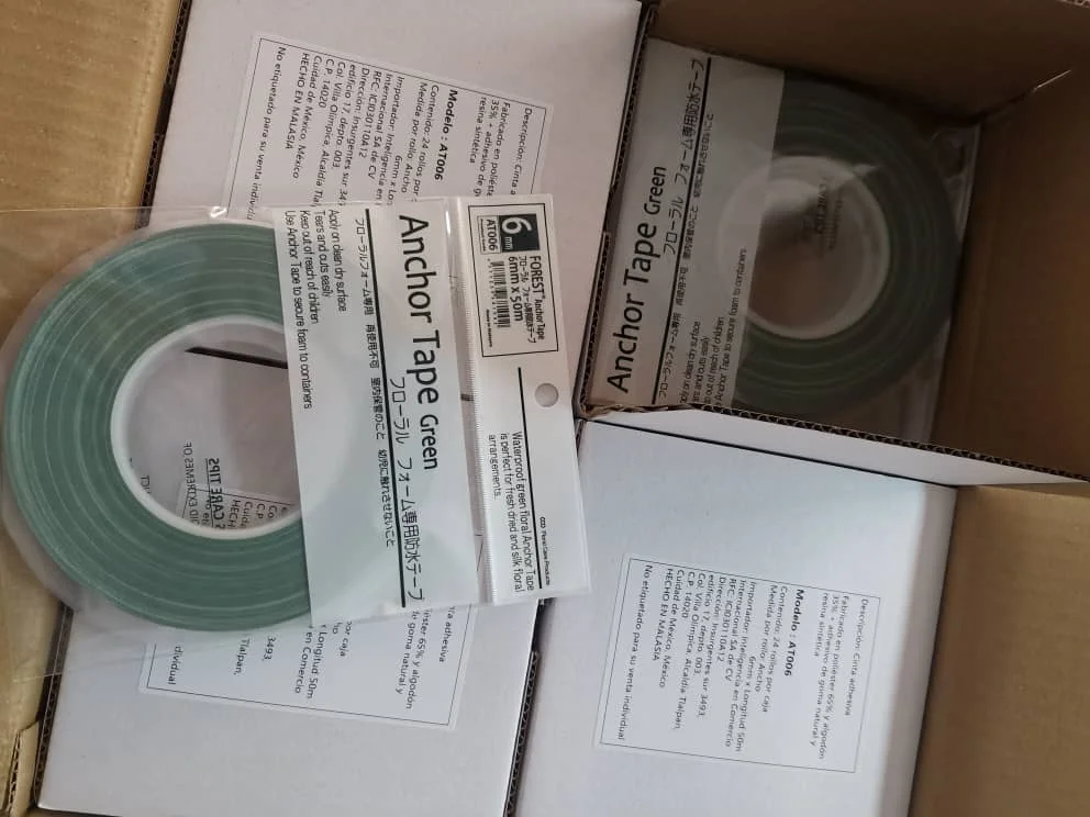 Factory Direct Sale Waterproof Florists Anchor Tape Bouquet Packaging Material, Easy to Use and neats