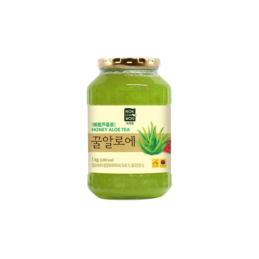 [Nokchawon] Honey Aloe Tea 480g / 1kg Aromatic and Sweet Combine to Create a Harmonious Blend Hot Product