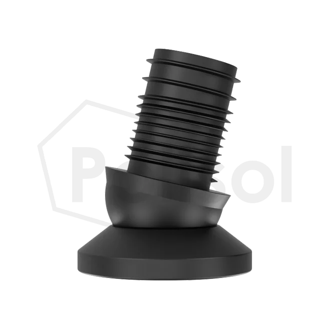 Articulated foot with Nylon base