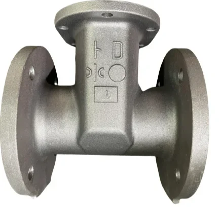 Japanese quality durable water valve body parts lost foam casting nodular cast iron customized product