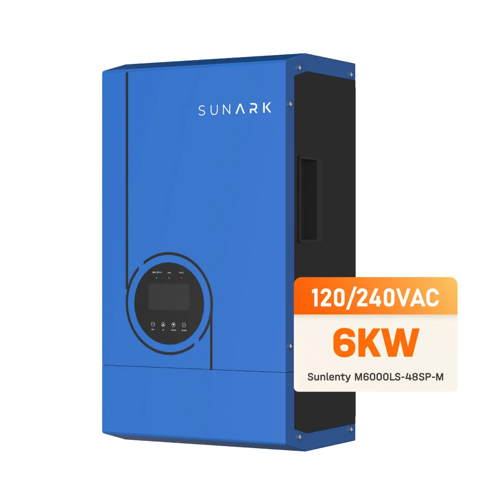 Инверторы солнечной энергии Sunark с разделенной фазой 6 кВт 120 В 240 низкочастотный инвертор