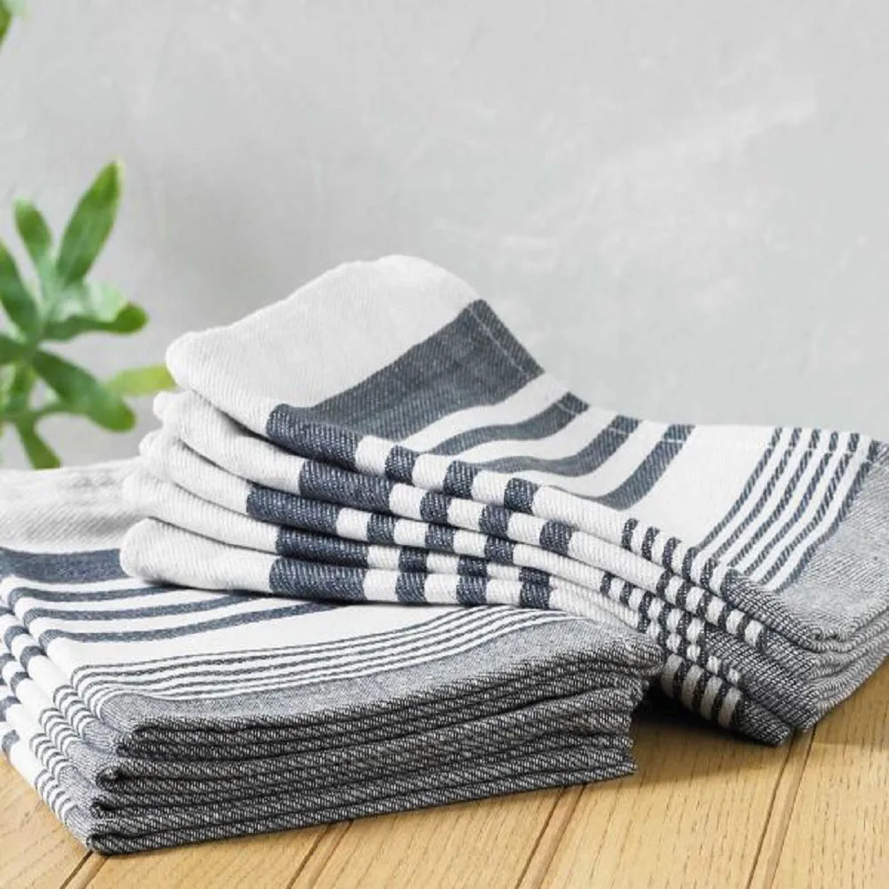 100% Cotton High Quality Printed Tea Towels Multi-Function Washing Great Gift Cooking Women & Men Sustainable Reusable Stylish