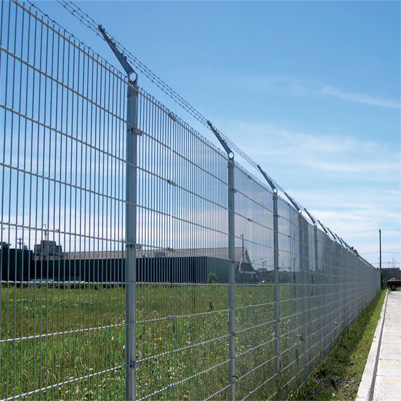 Cheap Galvanized Painted 868 / 656 PVC Coated Double Rod Mat Wire Welded Wire Mesh Fencing
