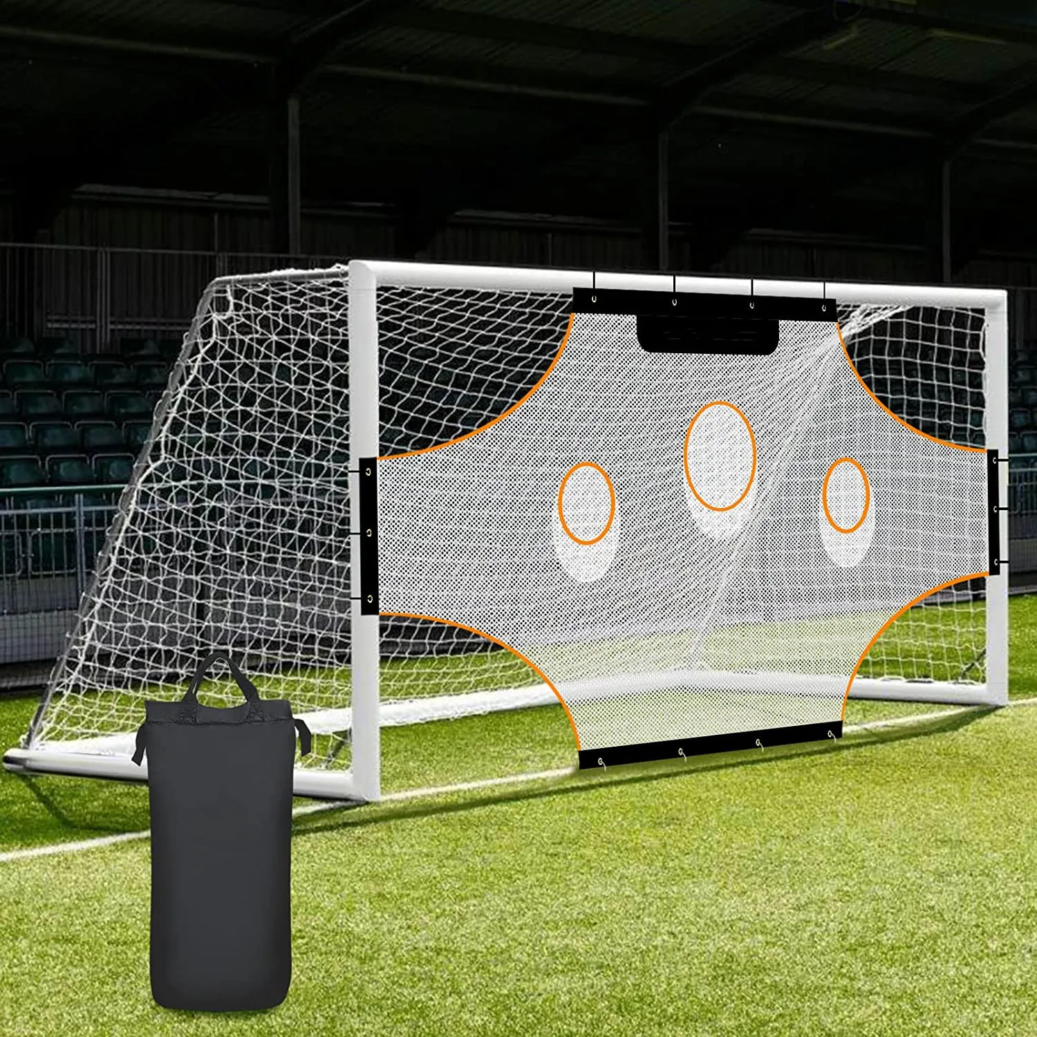 SG13 Portable Target Sheet, Football Hitting Soccer Shooting Goal Target Net, Soccer Goal Target Net