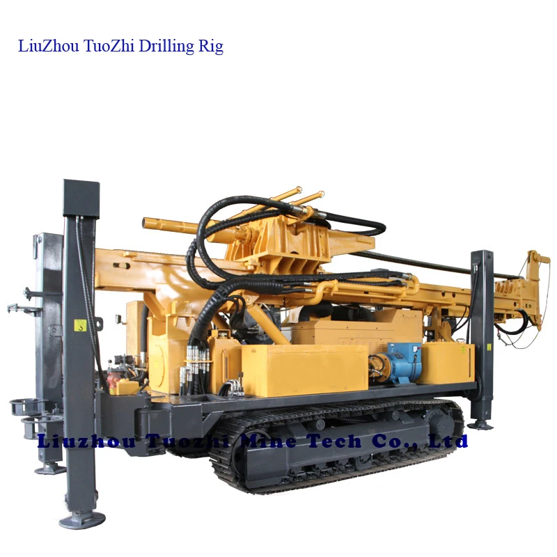 1200m Top drive Deep Well Water Well Drilling Rig