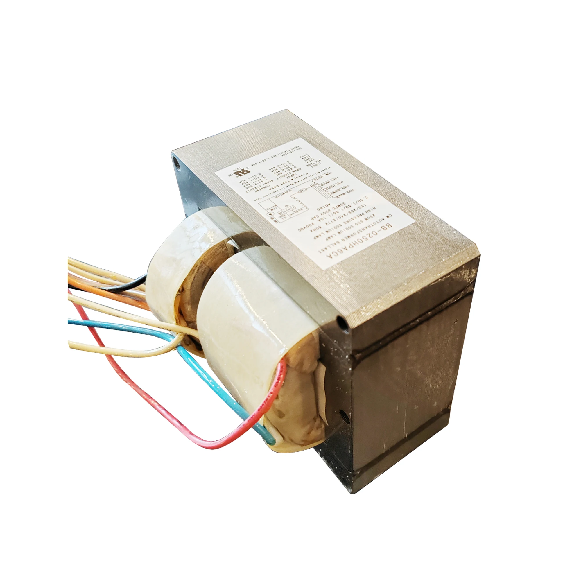 Низкие потери мульти-напряжение HPS250W американский стандартный балласт.