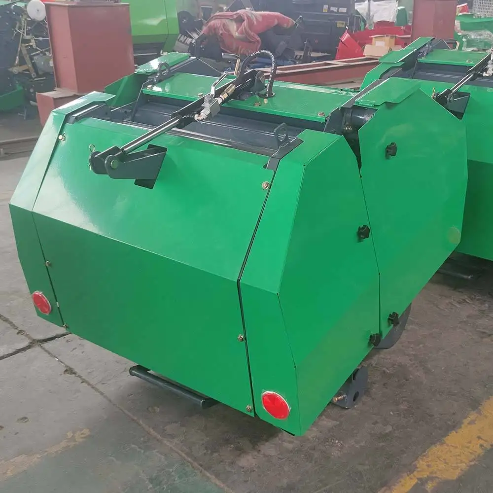 High Quality Hydraulic Packing Alfalfa Hay Straw Rice Husk Grass Round hay Straw Bailer hay baler Low Price