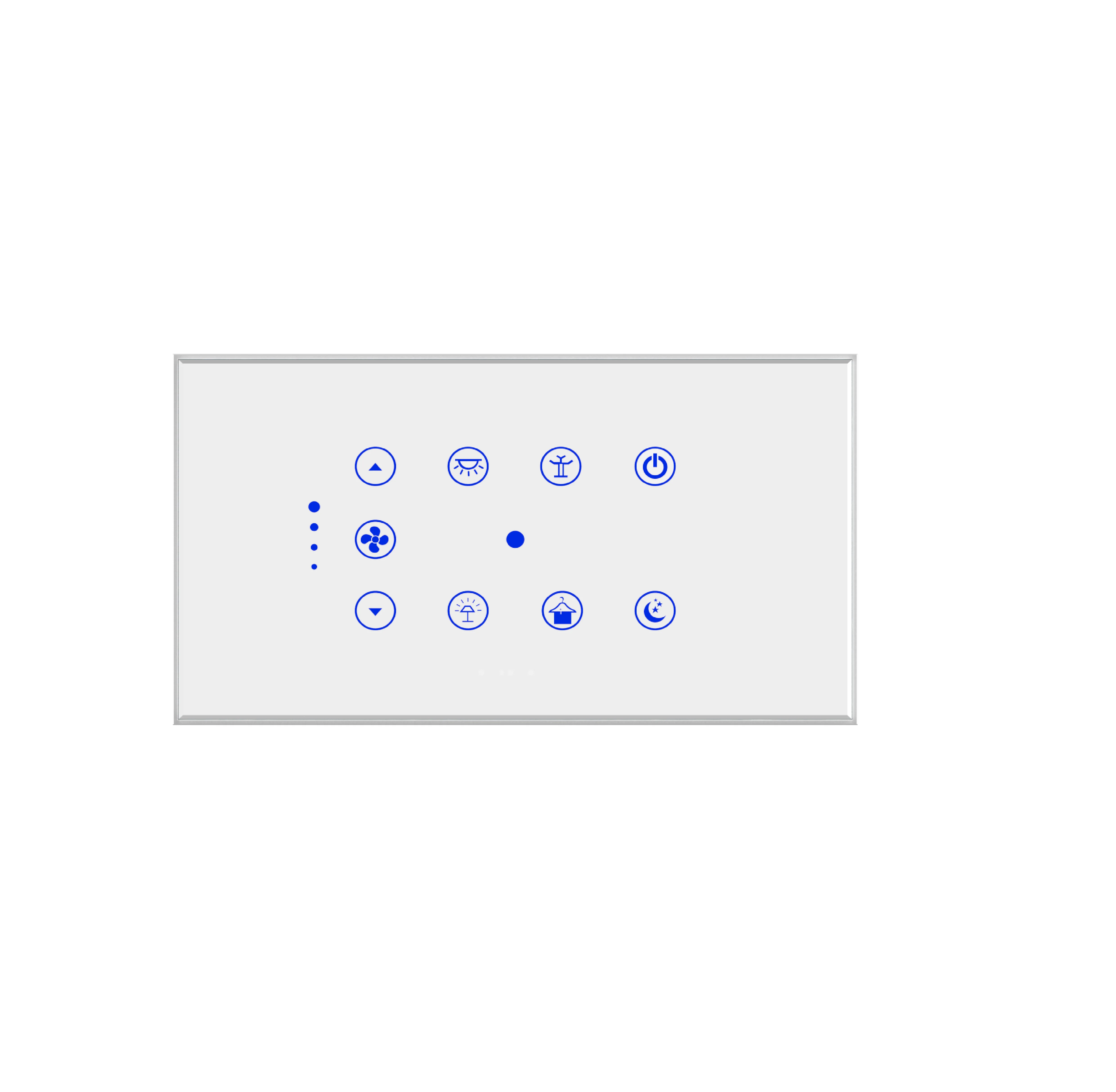 Индивидуальная сенсорная панель управления освещением для гостевых комнат отеля, 4 клавиши, Главная панель управления освещением, коммутатор, емкостный