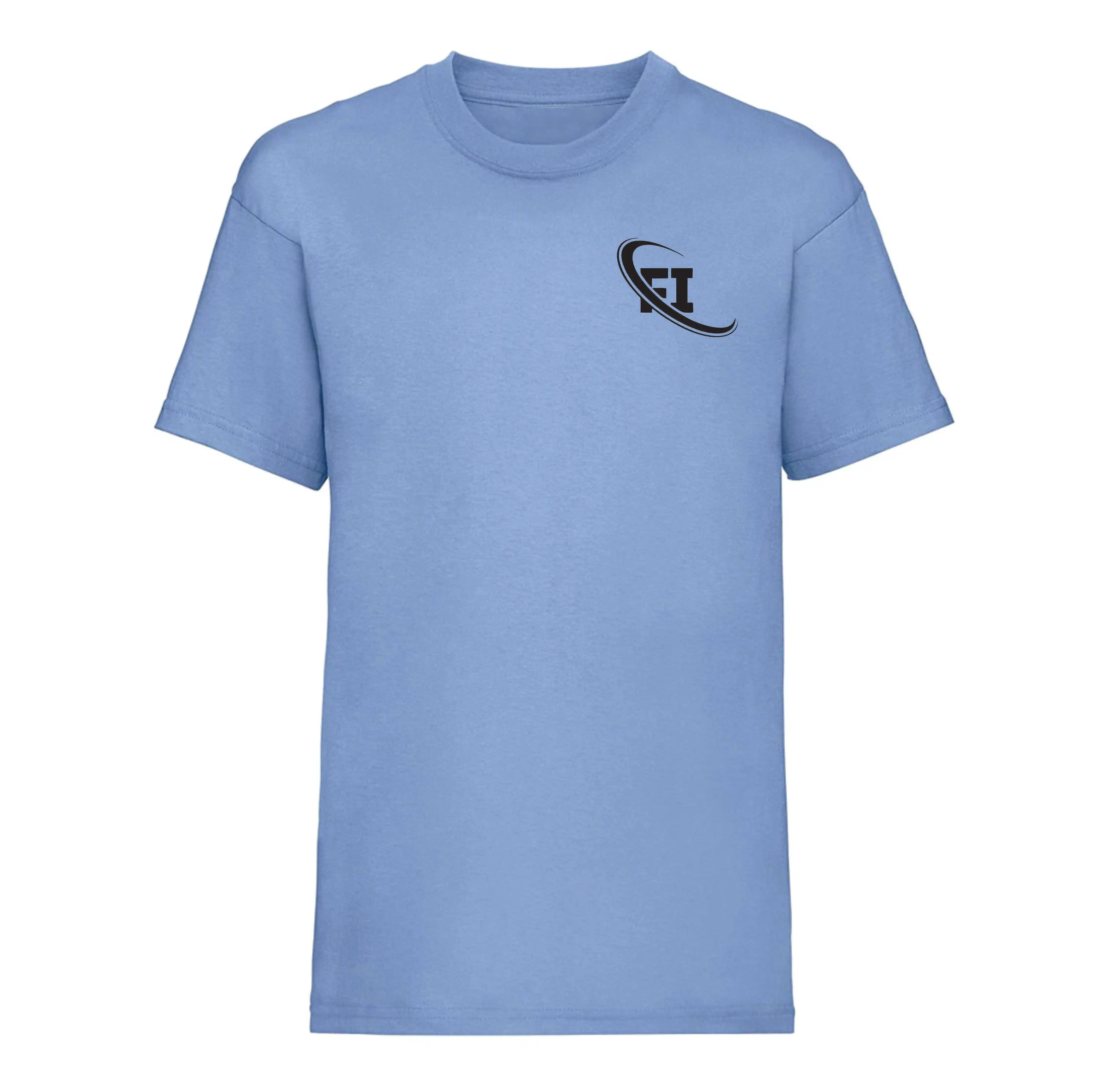 New custom made DTF sticker printed t shirt for men custom size made up of 75 % cotton and 35% polyester medium GSM