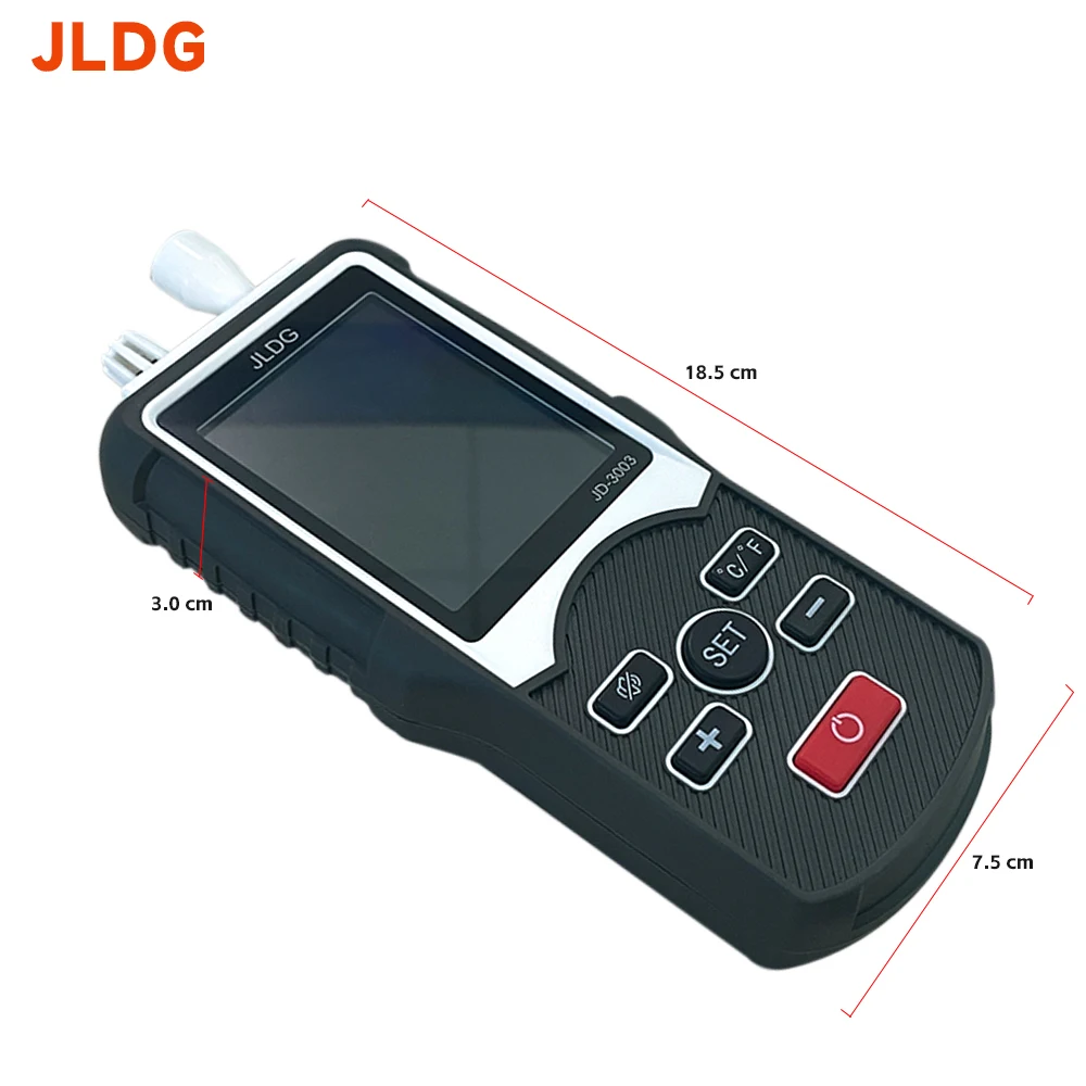 JLDG JD-3003 Particle Counter Dust Pollution Detector detects air particle size