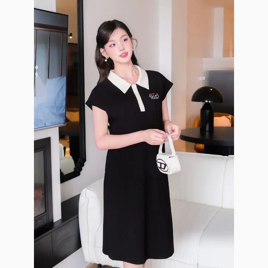 High Quality Anti-Shrink Maternity Dress Sweat-Absorbent Soft Comfortable Fabric Good Absorbency for Summer Use-Vietnam V1123
