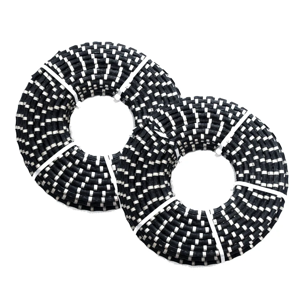 RUIZUAN ODM/OEM Diamond Granite Marble Cutting Spring Wire Saw  Diamond Wire Saw for Stone Cutting and Profiling