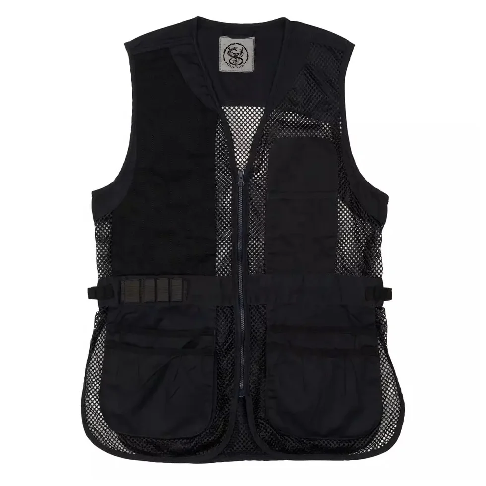 Men Fishing Camping Outwear Hunting Hiking Vest Cargo Pockets Sleeveless Mesh Flying Waistcoat Pack Jacket