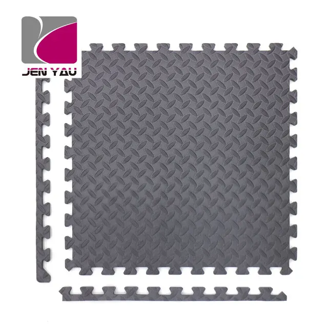Extra Durable EVA Foam Fitness Mat Custom Color Training Exercise Gym Sport Mat 60X60X1.2cm