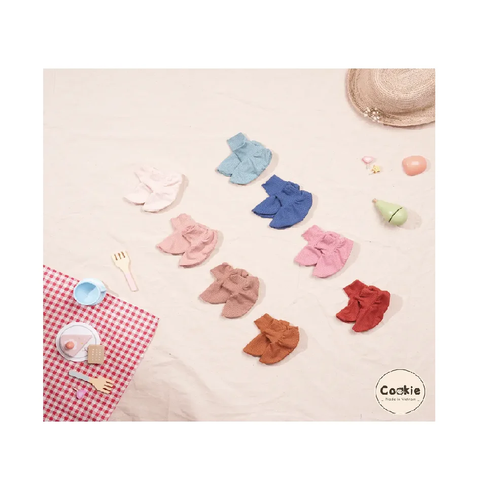 95% cotton Unisex Casual Standard Nonwoven Vietnam High Quality 5% elastane Apparel Items baby accessories products Socks