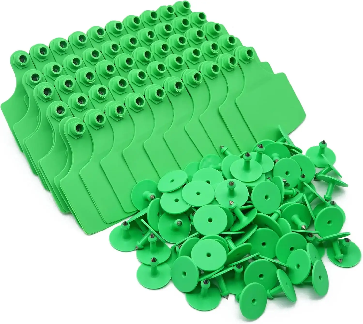 Veterinary Marker Cattle Tags TPU Plastic Reusable Livestock Ear Tag Cow Calf Blank Animal Identification Earring Label Ticket