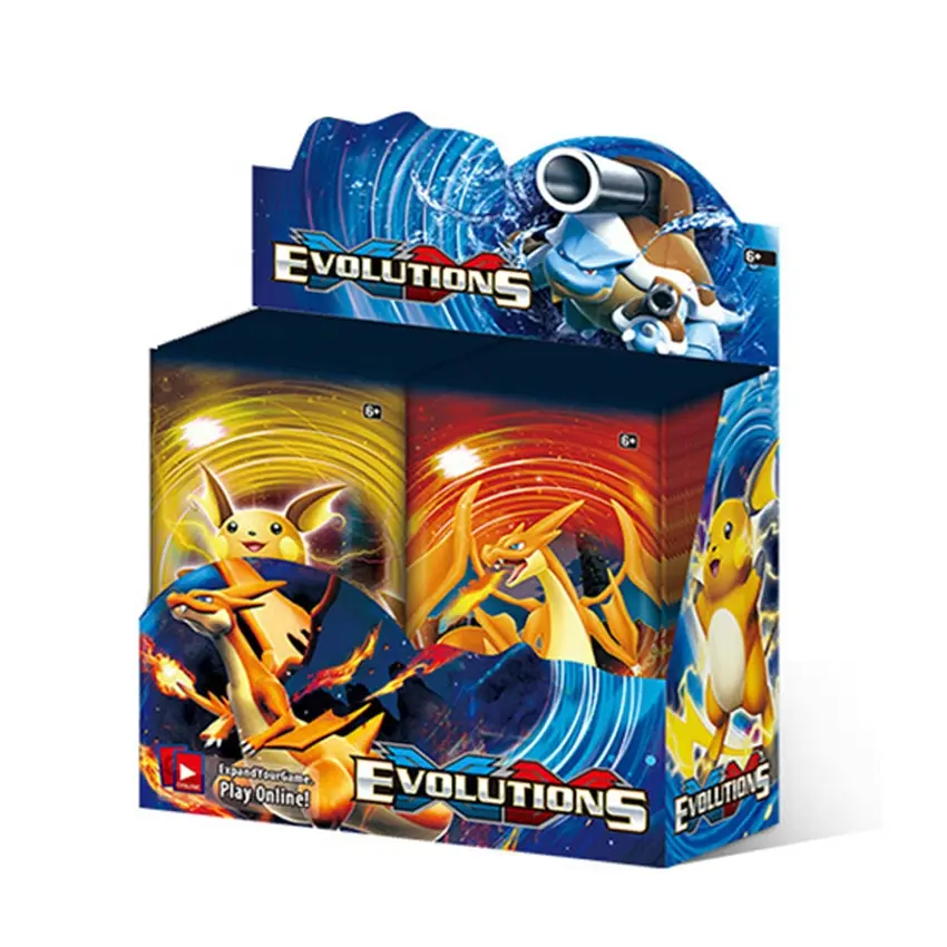 Hot sale 324 XY&EVO Pokemond  Card Boosters Collectible Card Game Pokemond Toys for Children