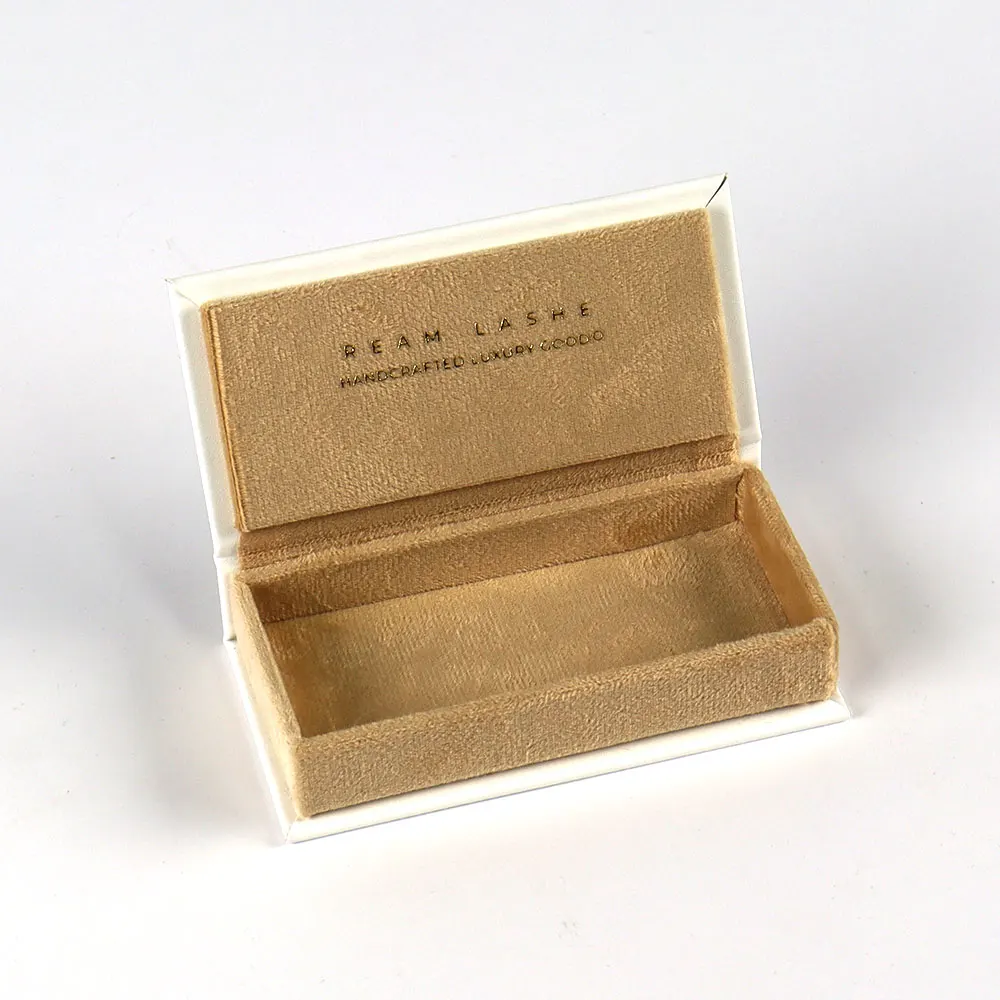 Custom eyelash packaging box luxury lash vendor faux mink eyelashes lash box furry nude magnetic eyelashes set in box