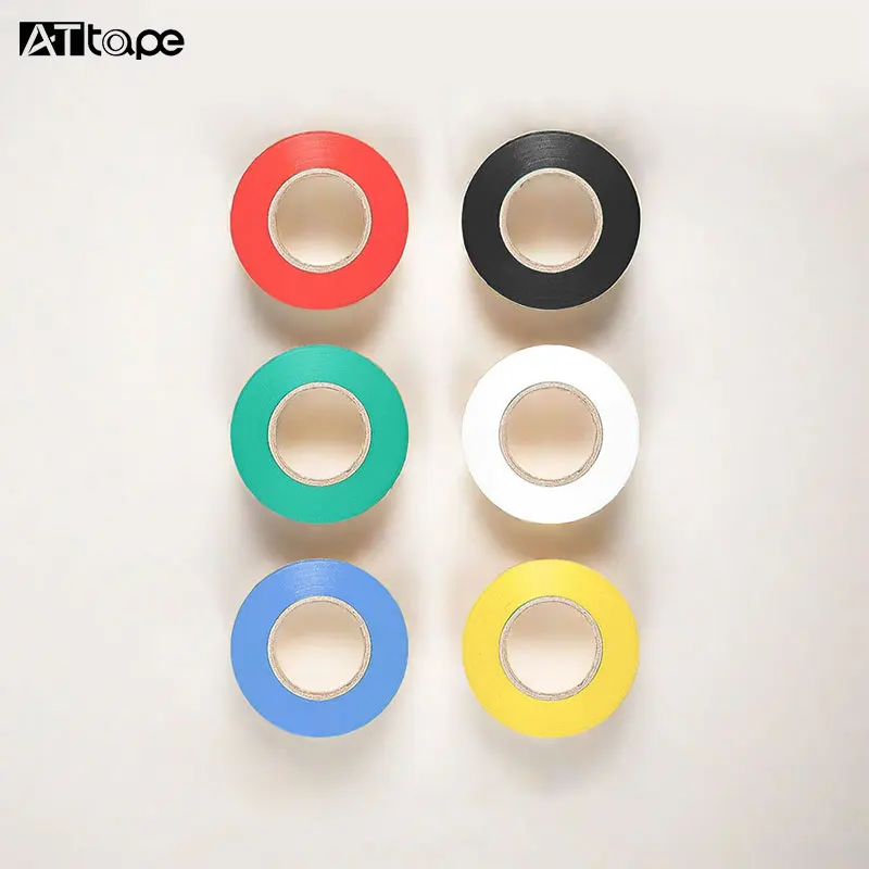 Safety Insulation Tape PVC Electrical tape High Quality 0.18mm Thick Black PVC Insulating Tape Manufacturer 3/4 inch Width