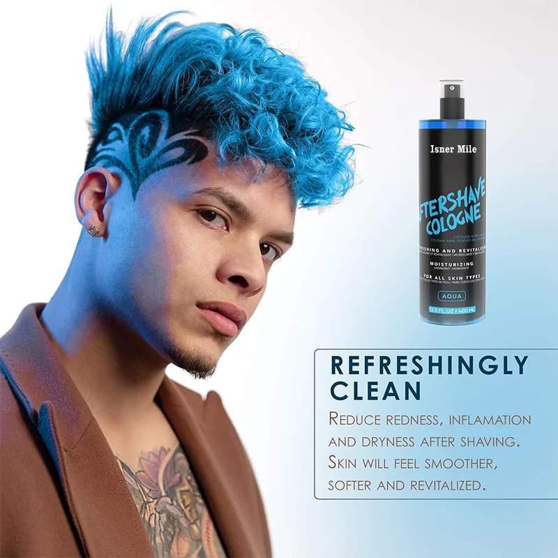 After Shave Spray Cologne Softens Skin Refreshes and Relieves Face and Skin Moisturizing Formula After Shaving