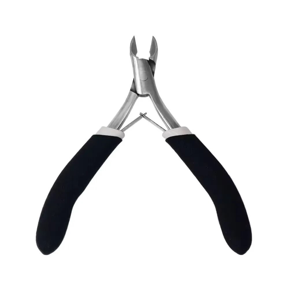 Factory Supply Stainless Steel Cuticle Nipper Ingrown Toenail Clippers Dead Skin Remover Nail Tools Cuticle Pusher Set