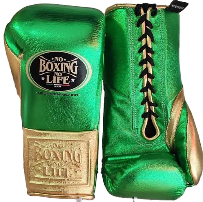 Brand New Professional No Boxing No Life Winning Boxing Gloves Lace Up Gear Leather