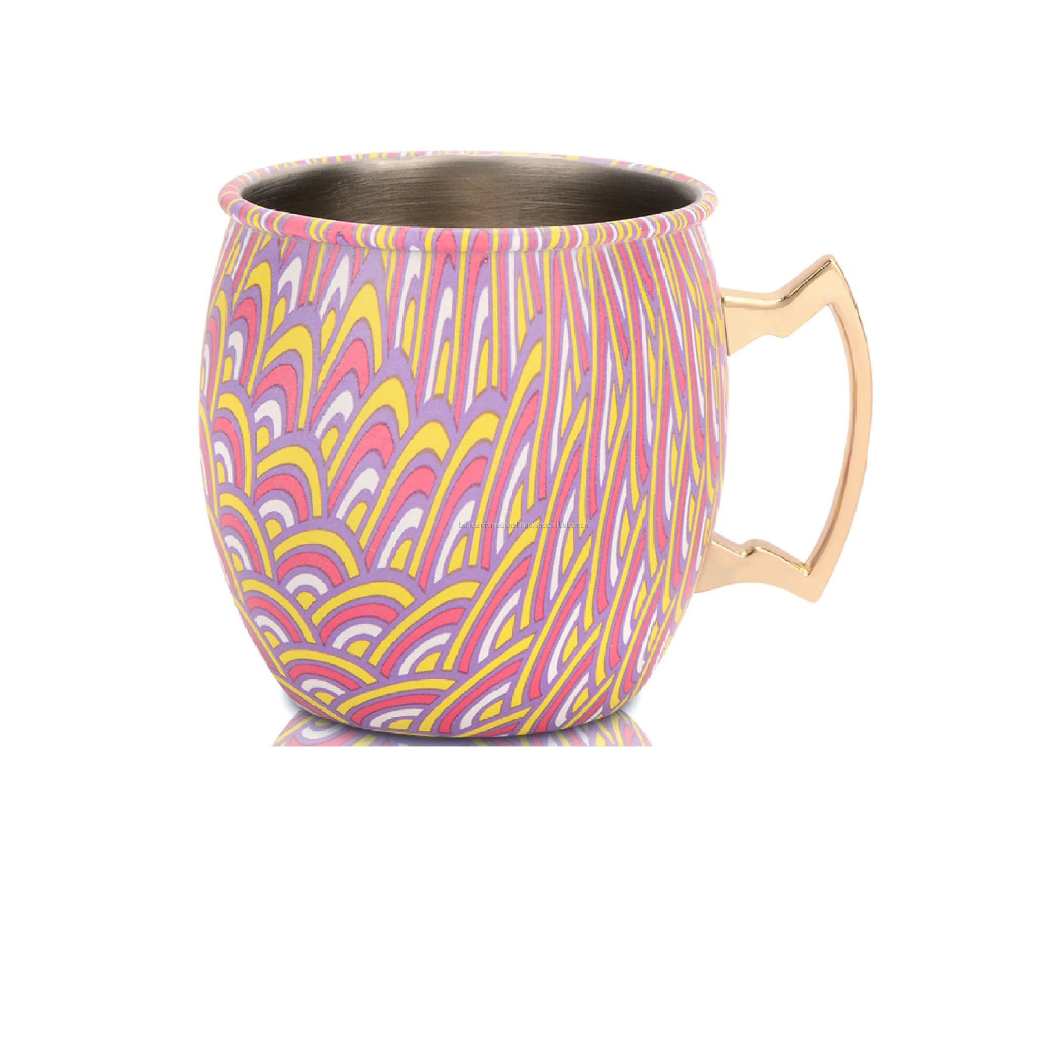 Real Copper Water mugs Moscow mule mugs Handcrafted copper cups For Beer Water Coffee With Best Quality Wholesaler From India