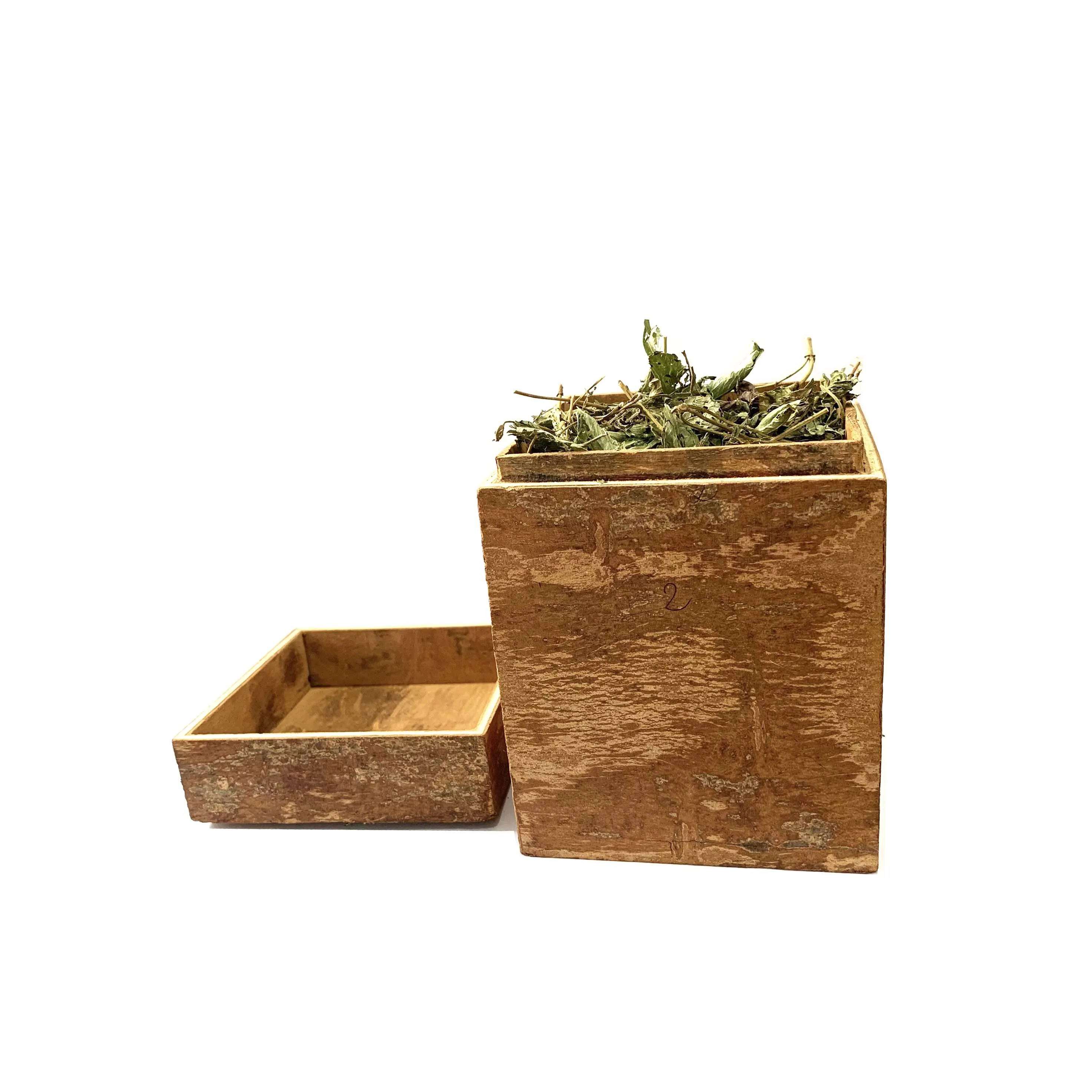 Storage Set Jar Spices, Tea Made from Cinnamon Bark in Vietnam