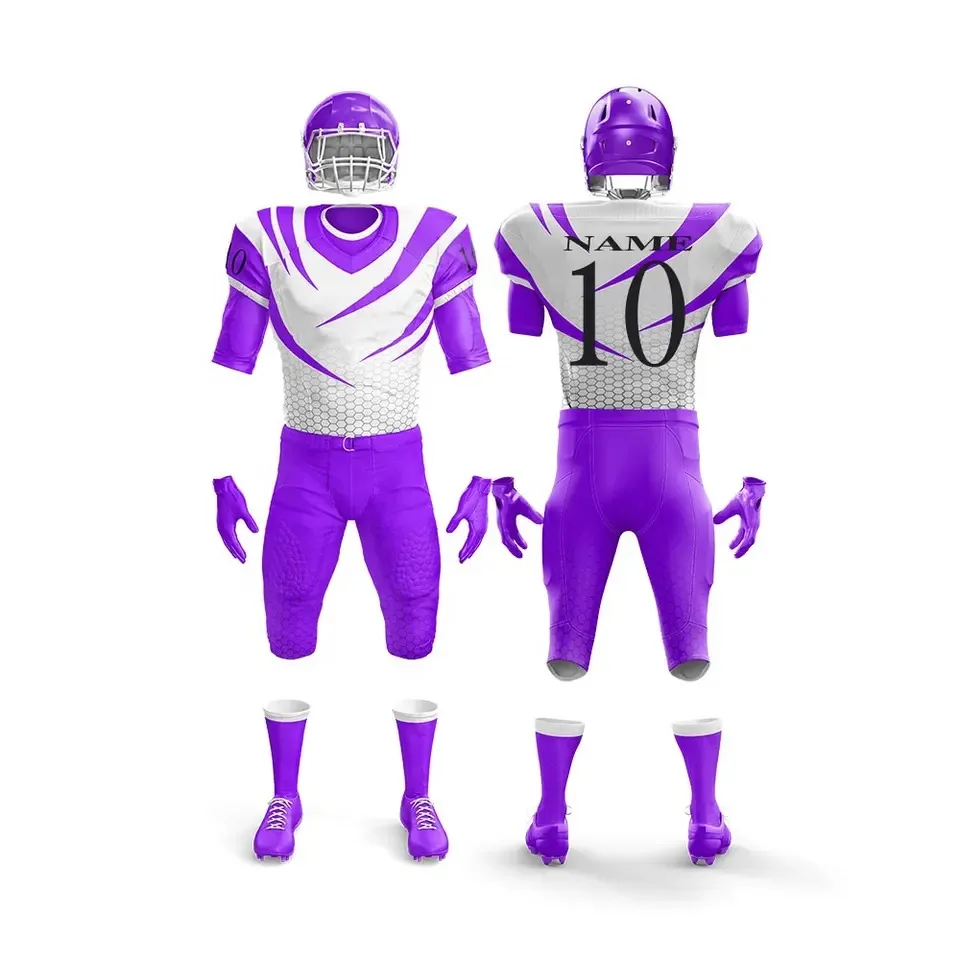 American Football Uniform Custom Design Sublimation Plus Size NFL Tops High Quality New Wholesale