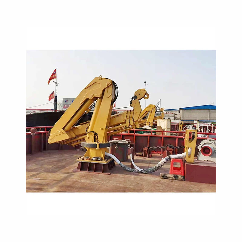 Hydraulic Marine Vessel cranes Ship cranes Deck cranes