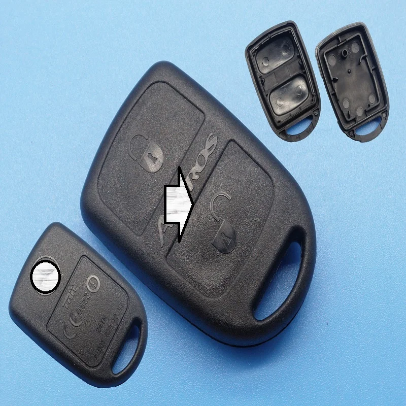 2 button auto remote car key shell case for M-B with logo