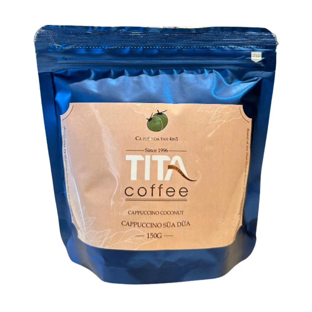 COCONUT CAPPUCCINO CREAMY INSTANT COFFEE FOR SALE WHOLESALE 25KGS/BAG