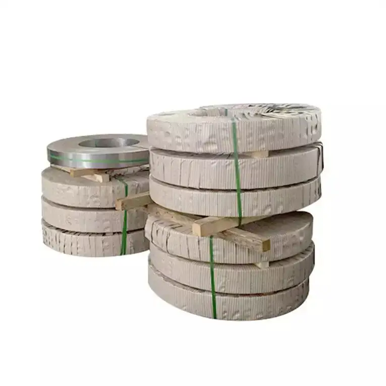 Steel Strips Steel Strip AISI ASTM DIN JIS EN Decoiling Punching Cutting Hot Rolled Cold Rolled Stainless Steel Strips